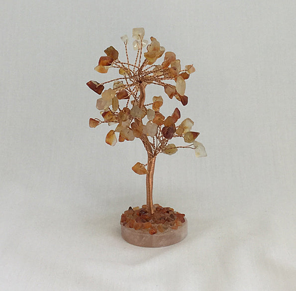 Carnelian Crystal Luck Tree