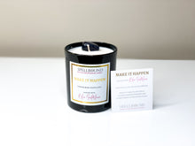 Load image into Gallery viewer, &#39;Make It Happen&#39; 30cl Luxury Crystal Empowerment Candle
