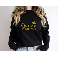 Load image into Gallery viewer, &#39;Queen of Everything&#39; Crewneck Sweatshirt
