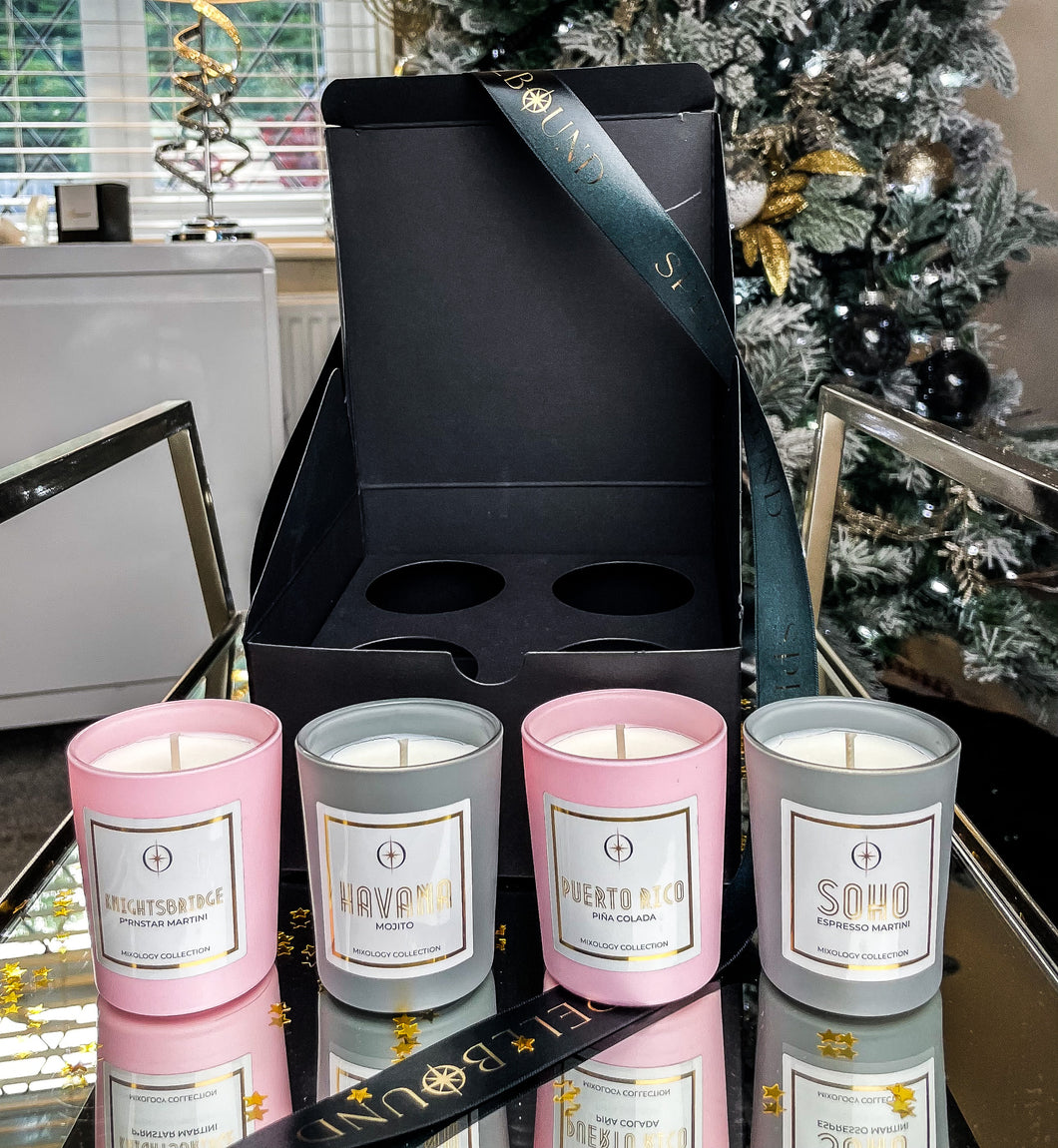 'The Mixology Collection' Luxury 9cl Votive Candle Set