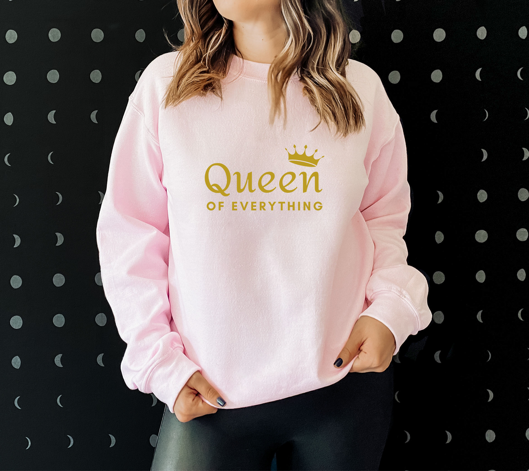 'Queen of Everything' Crewneck Sweatshirt