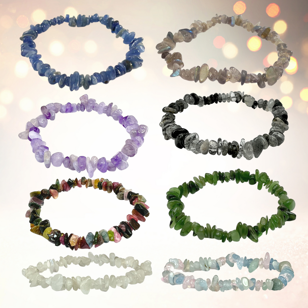 NEW Crystal Chip Bracelets Collection