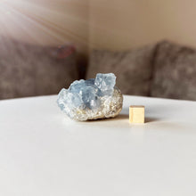 Load image into Gallery viewer, Small Blue Celestite Cluster (110g)
