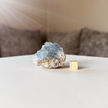 Load image into Gallery viewer, Small Blue Celestite Cluster (80g)
