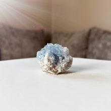 Load image into Gallery viewer, Small Blue Celestite Cluster (80g)
