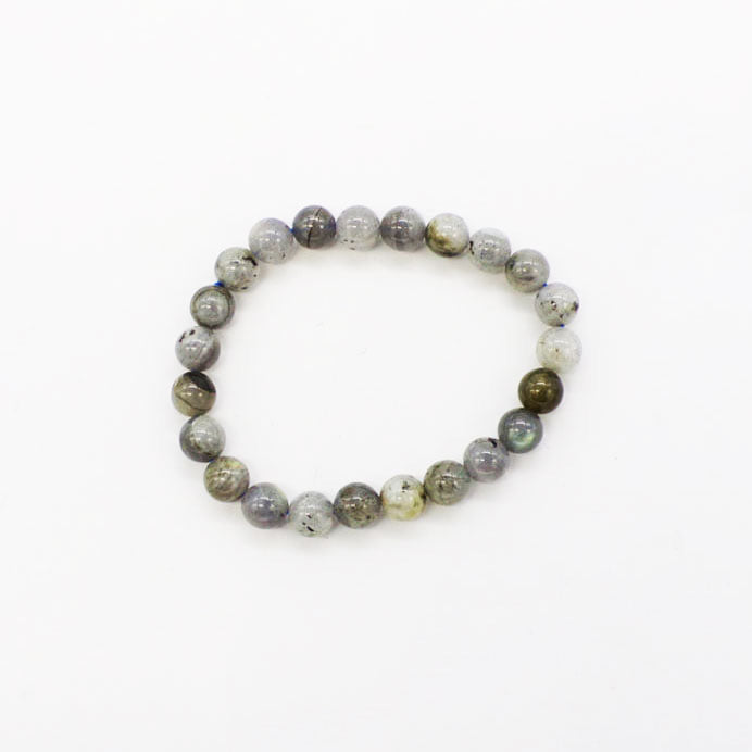 Labradorite Bead Bracelet