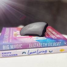 Load image into Gallery viewer, Black Obsidian Gua Sha

