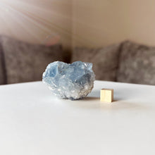 Load image into Gallery viewer, Small Blue Celestite Cluster (130g)
