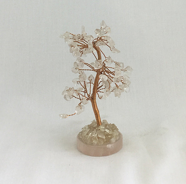Clear Quartz Crystal Luck Tree