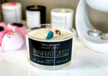 Load image into Gallery viewer, &#39;Manifest 2024&#39; Limited Edition 50cl Luxury Crystal Intention Candle
