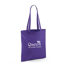 Load image into Gallery viewer, Limited Edition &#39;Queen of Everything&#39; Tote Bag
