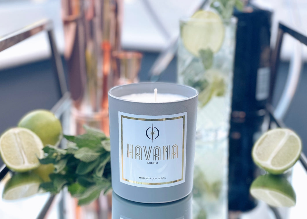 'Havana' - Mojito - Luxury Scented Mixology Candle