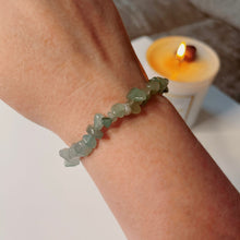 Load image into Gallery viewer, Green Aventurine Crystal Chip Bracelet
