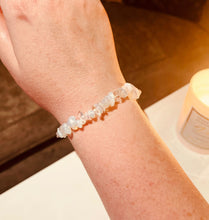 Load image into Gallery viewer, Opalite Crystal Chip Bracelet

