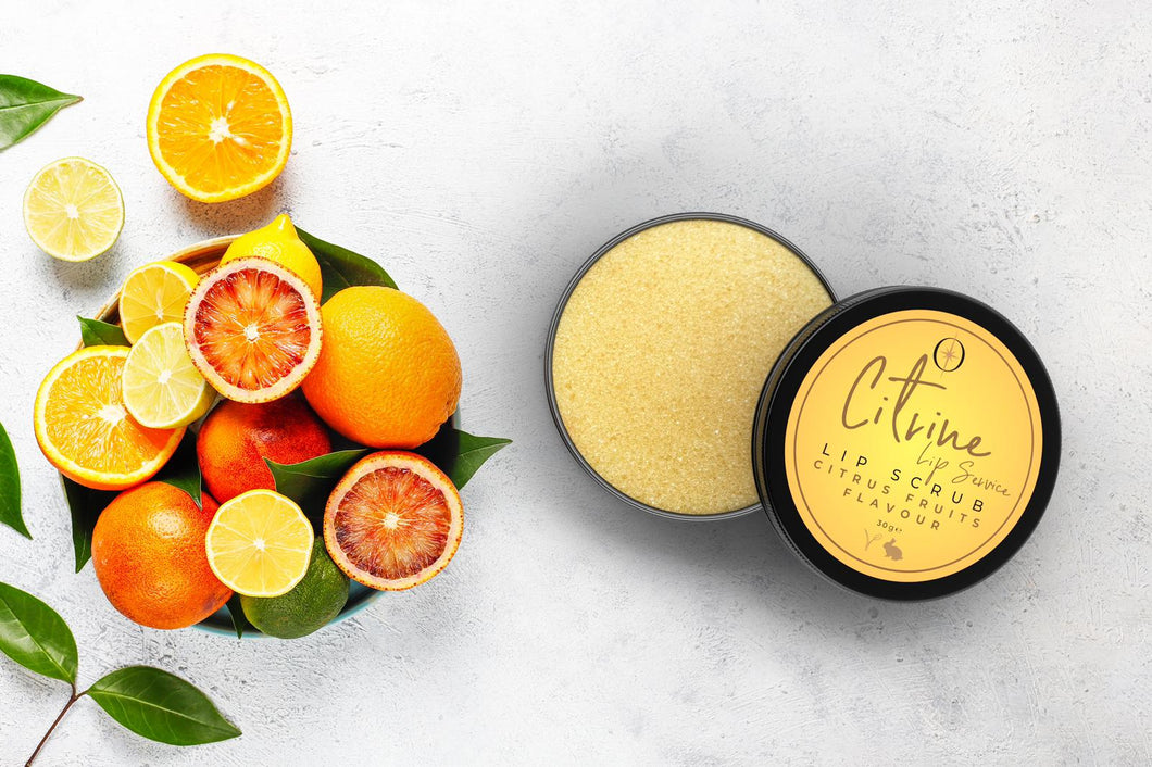 Citrine 'Lip Service' - Luxury Organic Lip Scrub