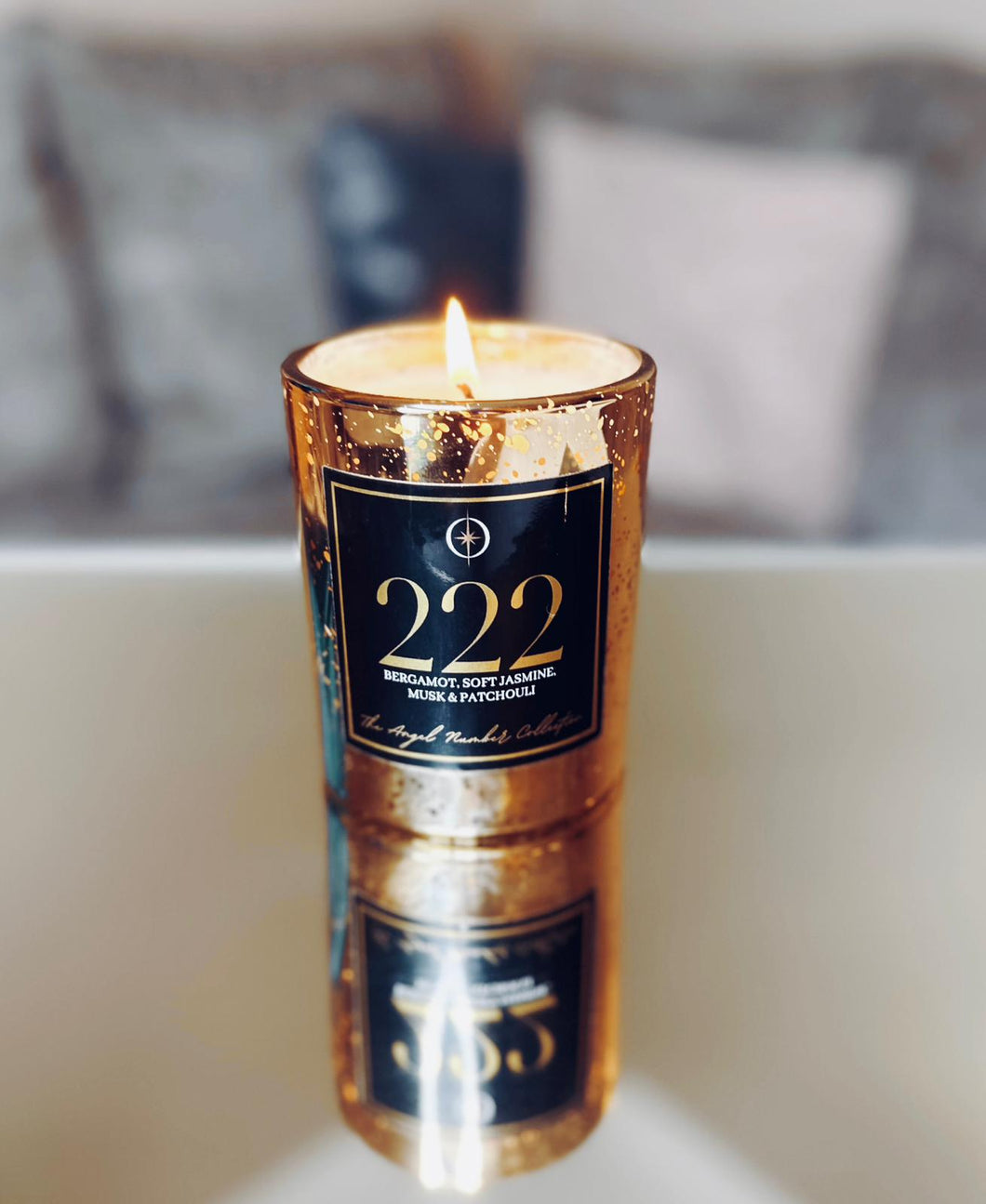 '222' Angel Number Candle - The Angel Number Collection