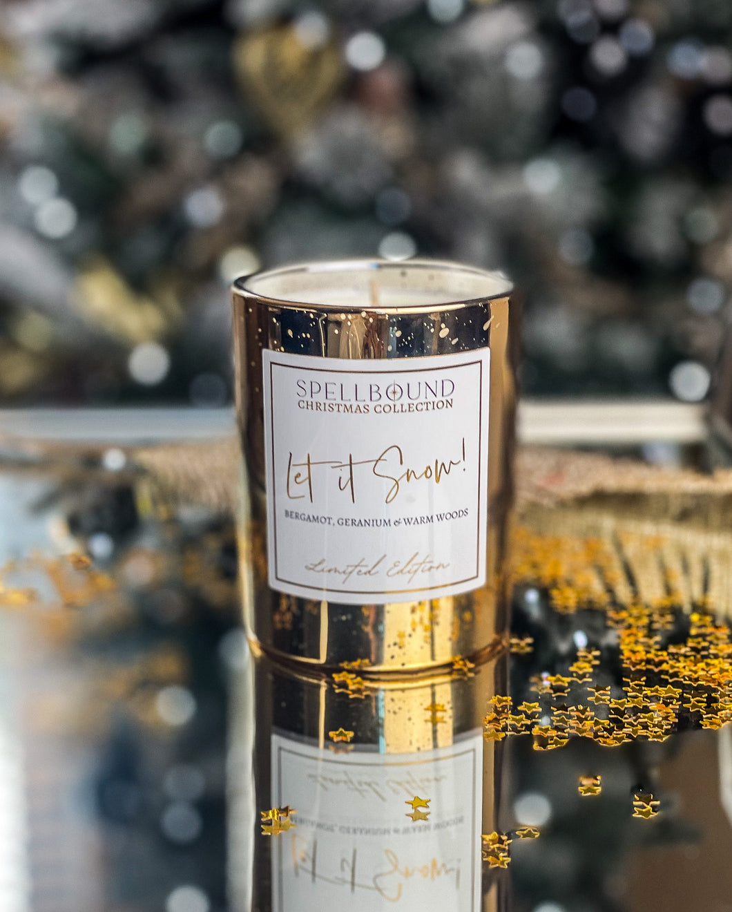 'Let it Snow!' 30cl Luxury Christmas Candle
