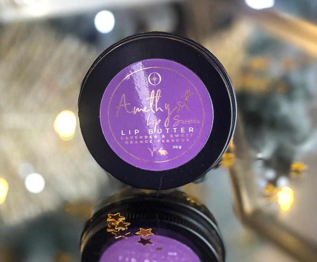 Amethyst 'Lip Service' - Luxury Organic Lip Butter