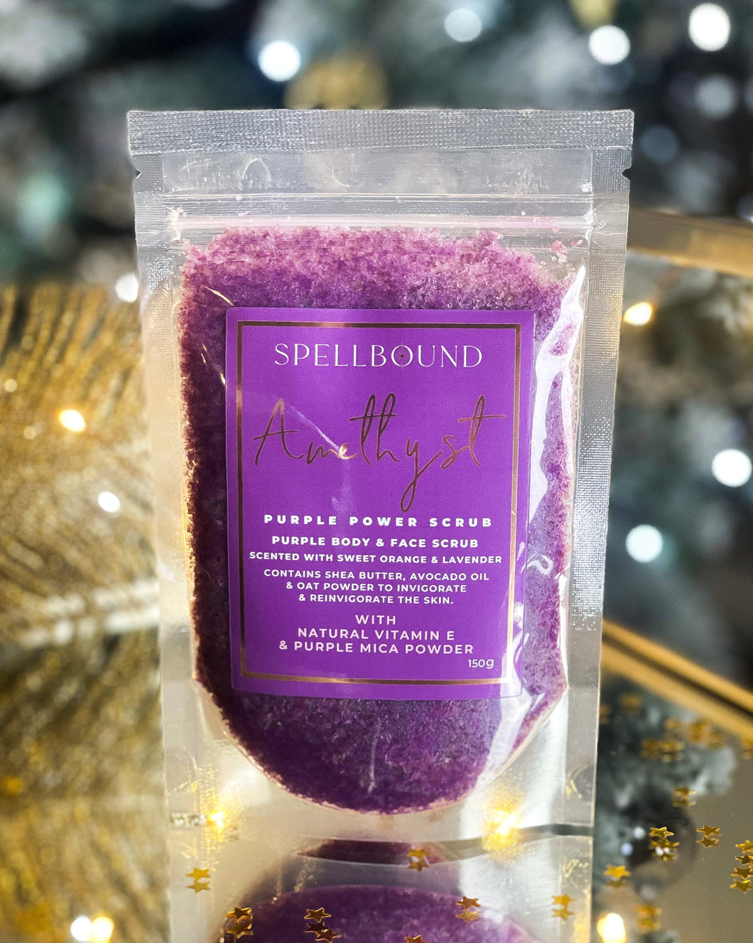 'Amethyst' - Purple Power Scrub - Luxury Face and Body Scrub